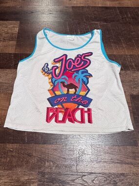 Camel Vintage 1993 Mesh Tank Top L